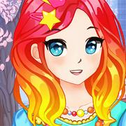 Anime Kawaii School Girls Dress Up