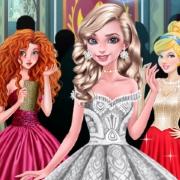 Anna And Elsa Arendelle Ball