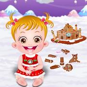 Baby Hazel Gingerbread House