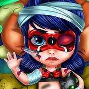 Baby Ladybug Injured