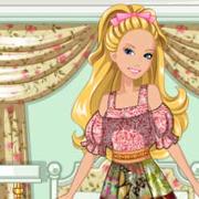 Barbie's Patchwork Peasant Dress