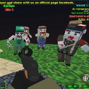 Blocky Combat Strike Zombie Survival