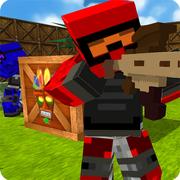 Blocky Gun Paintball