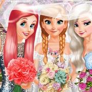 Bride And Bridesmaides Dress Up