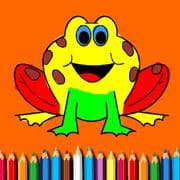 BTS Funny Frog Coloring Book