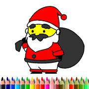 BTS Santa Claus Coloring