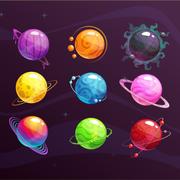 Bubble Shooter Planets