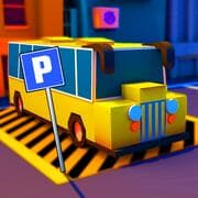 Bus Parking City 3D