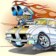 Cartoon Cars Hidden Star