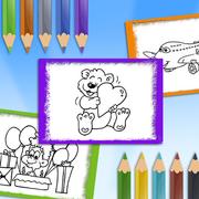 Cartoon Coloring Book