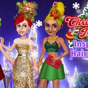 Christmas Tree Inspired Hairstyles