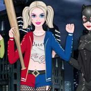 Clown Girl And Friends