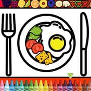 Color And Decorate Dinner Plate