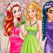 Colors Of Spring Princess Gowns