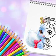 Cute Animals Coloring Book