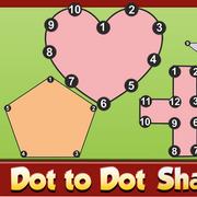 Dot To Dot Shapes Kids Education