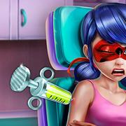 Dotted Girl Vaccines Injection