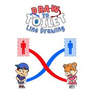 Draw To Toilet - Line Drawing