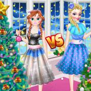 Ellie VS Annie Christman Tree!