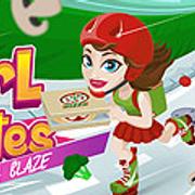Girl On Skates: Pizza Mania