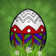 Handmade Easter Eggs Coloring Book