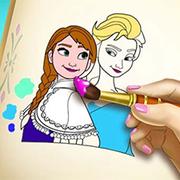 Ice Kingdom Coloring Book