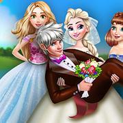 Ice Queen Wedding Photo