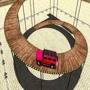 Impossible Tracks Prado Car Stunt Game