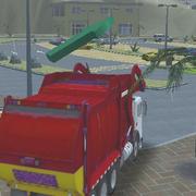 Island Clean Truck Garbage Sim