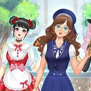 Kawaii High School Teacher Dress Up