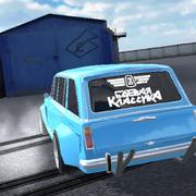 Lada Russian Car Drift