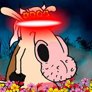 Laser-Cow Adventure