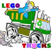 Lego Trucks Coloring