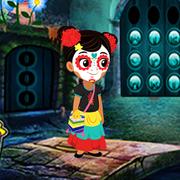 Lovable Halloween Girl Escape