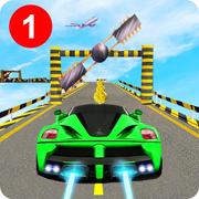 Mega Car Ramp Impossible Stunt Game