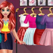 Mermaid Princess Glossy Makeup