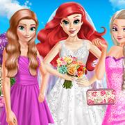 Mermaid Princess Wedding Day