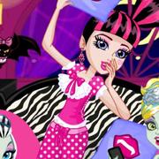 Monster Slumber Party Funny Faces