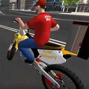 Motor Bike Pizza Delivery 2020