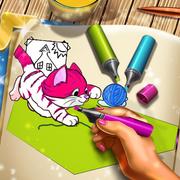 Pets Coloring Book
