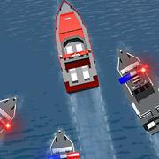 Police Boat Chase