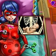 Pregnant Dotted Girl Emergency