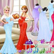 Pregnant Princesses Fashion Dressing Roo