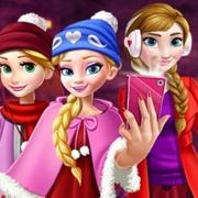 Princess Christmas Selfie