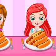 Princess Hotdog Eating Contest