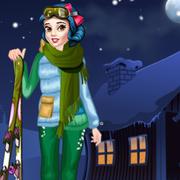 Princess Winter Skiing