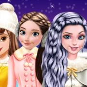Princesses Go Ice Skating