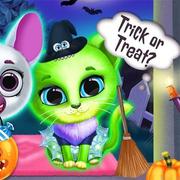 Scary Makeover Halloween Pet Salon