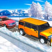Snow Plow Jeep Simulator 3D