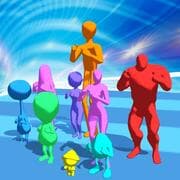 Stickmen Crowd Fight